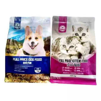 Eight Side Cat Food Bag