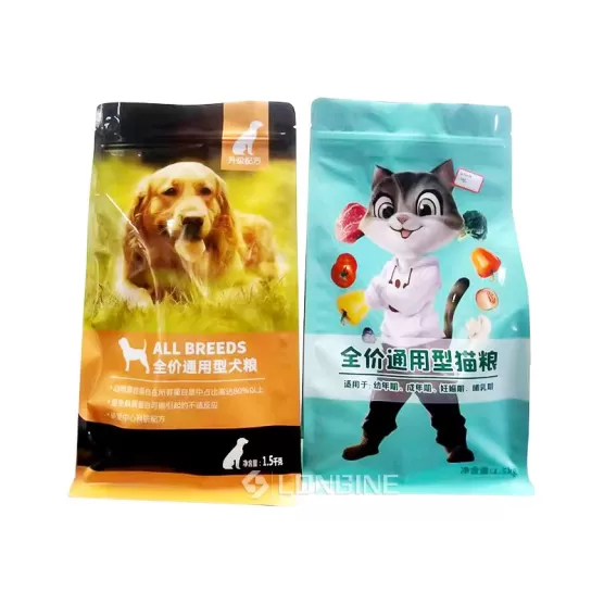 Stand Up Pet Food Bag