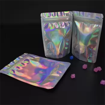 Holographic Pouch Packaging