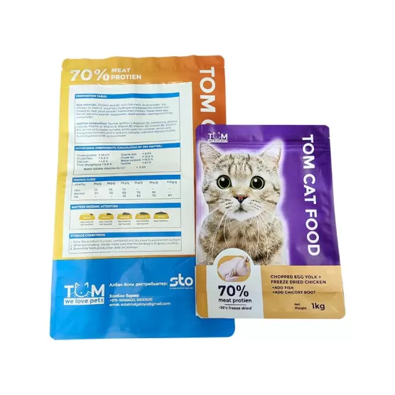 Eight Side Pet Food Pouch