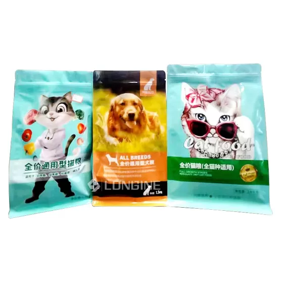 Stand Up Pet Food Bag