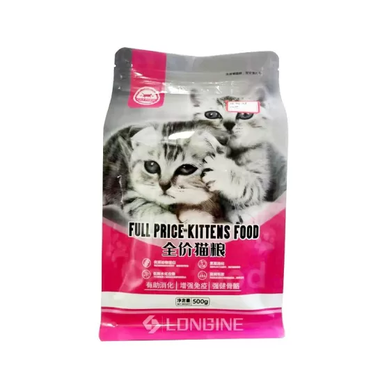 Zipper Stand Up Pet Food Bag