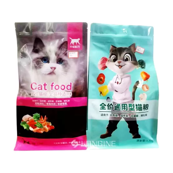 Stand Up Pet Food Bag