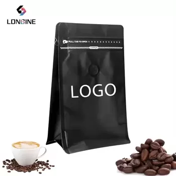 Stand Up Zipper Coffee Bag