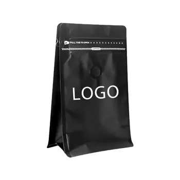 Stand Up Zipper Coffee Bag