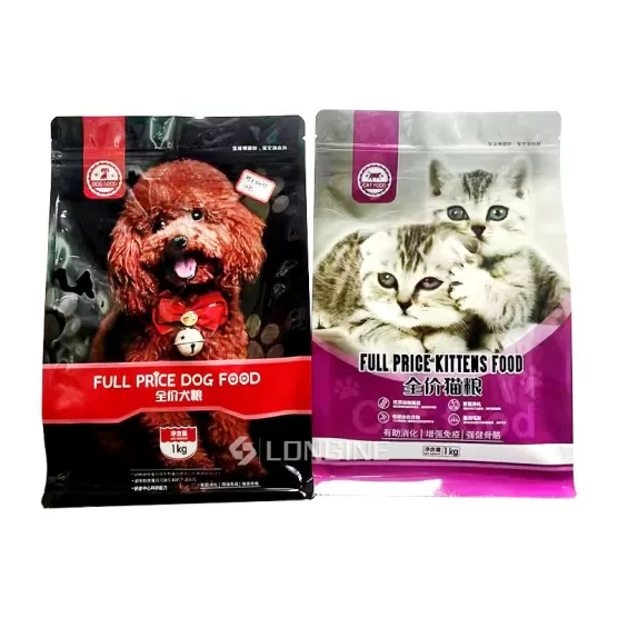 Eight Side Cat Food Bag