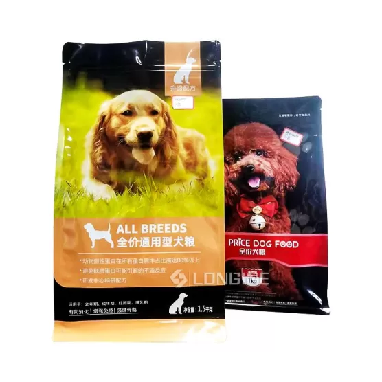 Stand Up Pet Food Bag