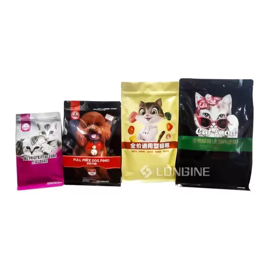 Eight Side Pet Food Bags