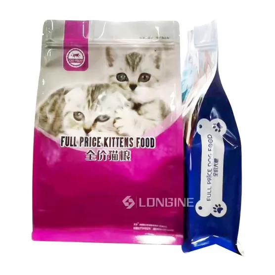 Eight Side Cat Food Bag