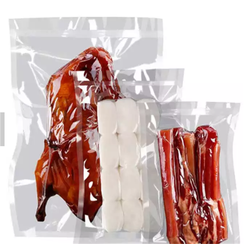 Food Vacuum Nylon Packaging Bag Transparent Meat Vacuum Plastic Nylon Vacuum Bag