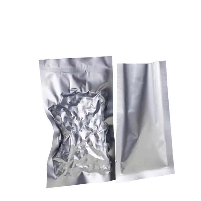 Aluminum Metallic Mylar Flat Foil Bags Heat Sealing Bags Vacuum Storage Bags Pouch